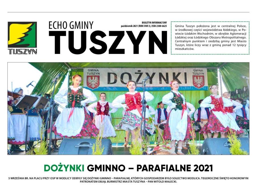 Echo Gminy Tuszyn Pazdziernik 2021 Gotowe 4 3 