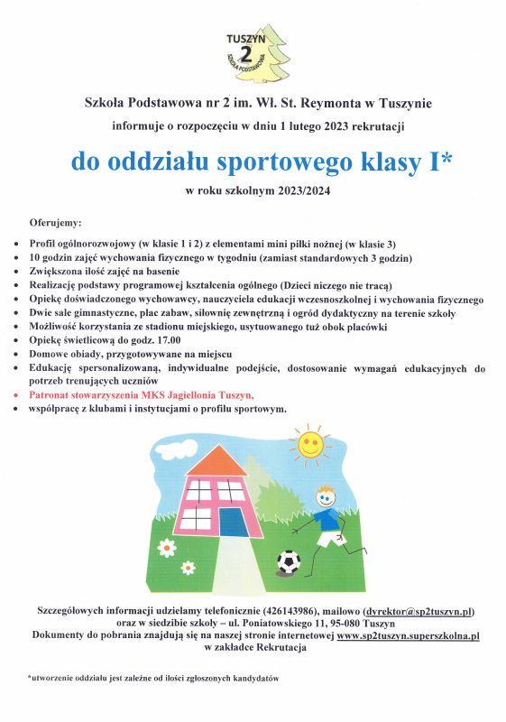 Plakat O. Sportowy 23 24 561x800