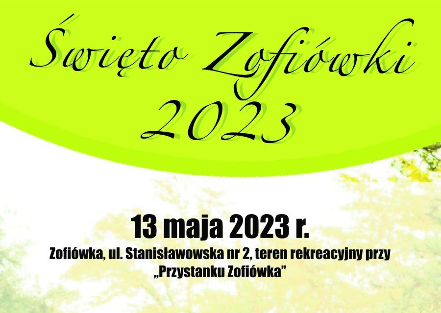 Piknik Zofiowka Plakat 43 